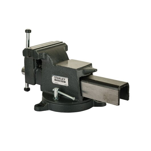 STANLEY 81600 / 81602 CAST STEEL BENCH VICE WITH BASE 3' / 5" DEPTH