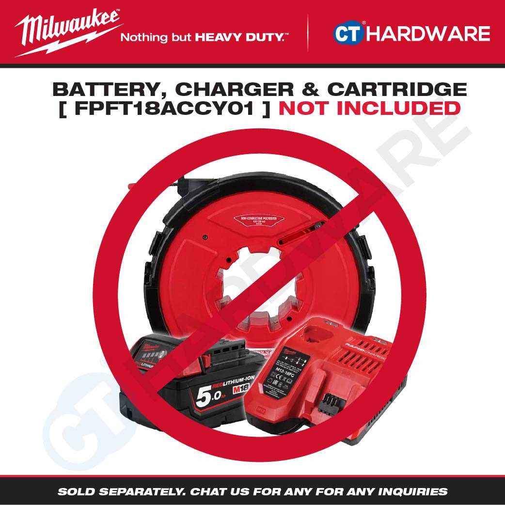 Milwaukee M18 FPFT-0 FUEL Powered Fish Tape Base Only