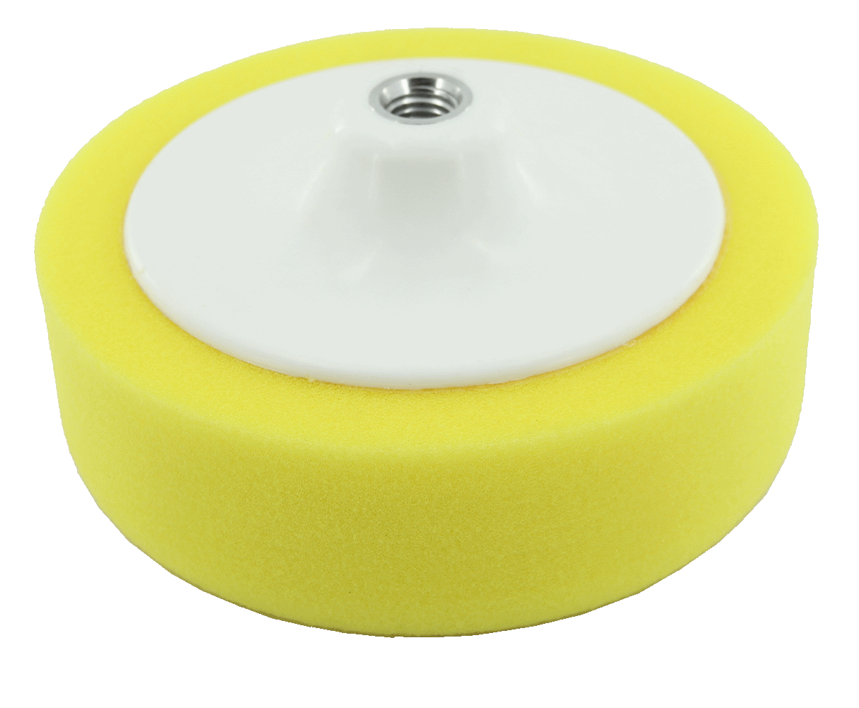 Civic 1003023CEY Sponge 6" X 2" M14 With Fix Pad (Yellow Colour)