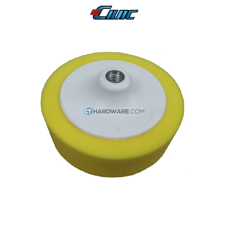 Civic 1003043CEY Europe Yellow Foam 9" X 1.5"