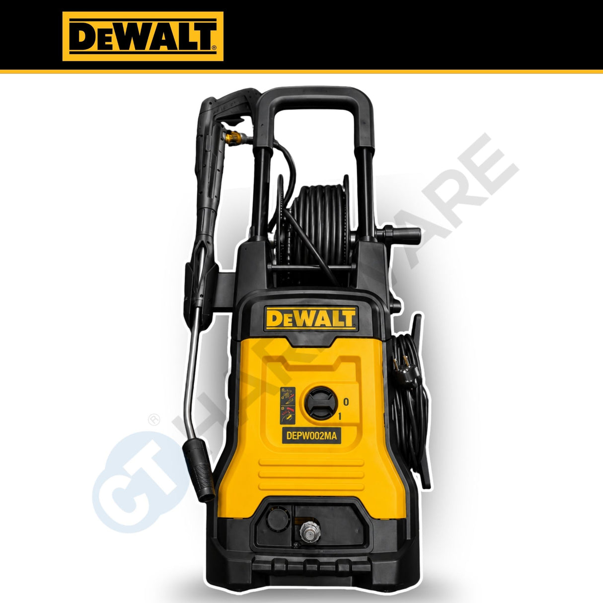 DEWALT DEPW002MA-XD High Pressure Washer | 140 Bar | 2100W Induction Motor | 540L/H Max Flow