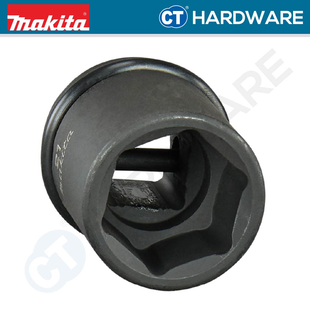 MAKITA 134838-2 IMPACT SOCKET SQUARE DRIVE 1/2" 21 X 38MM