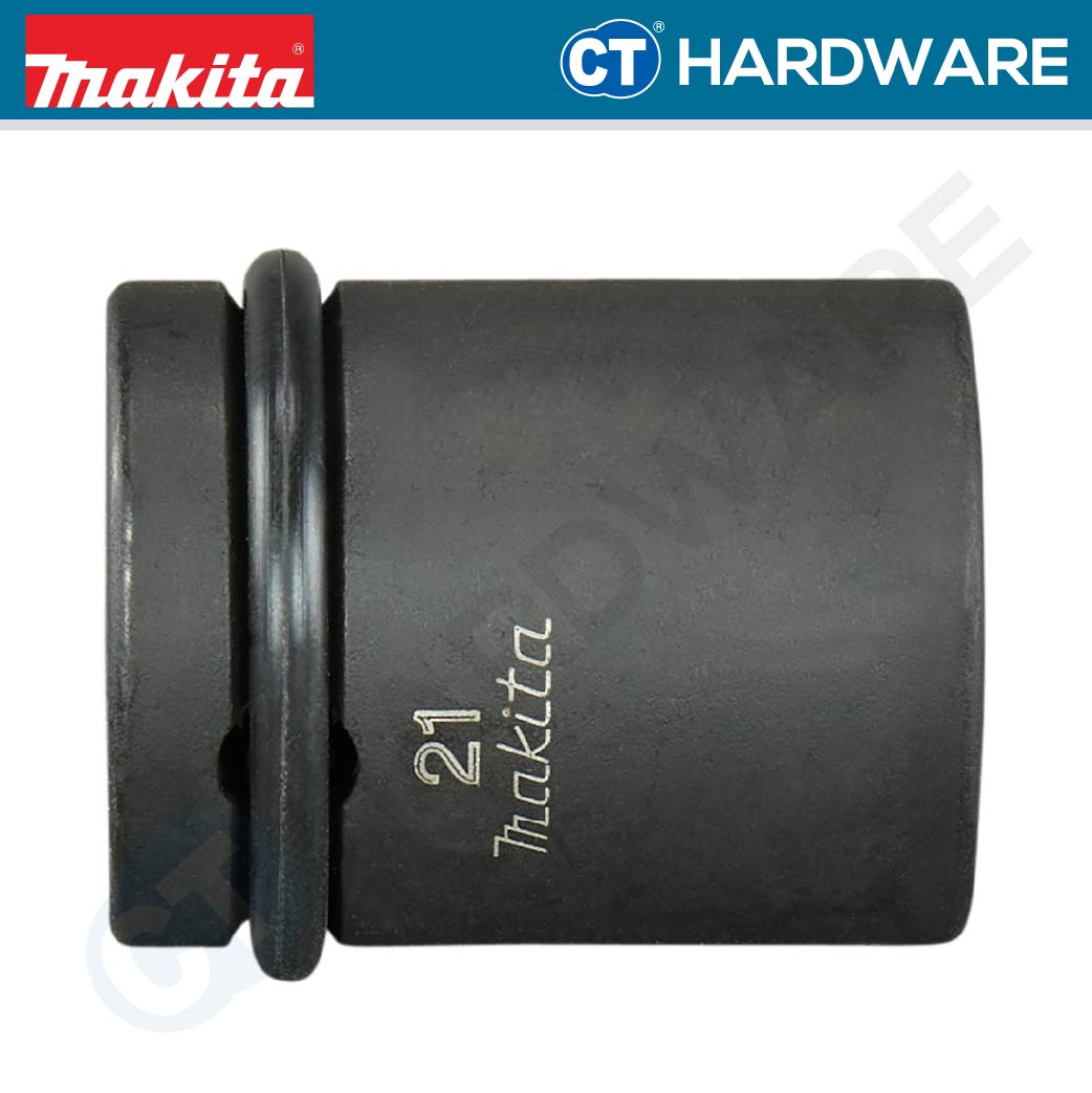 MAKITA 134838-2 IMPACT SOCKET SQUARE DRIVE 1/2" 21 X 38MM