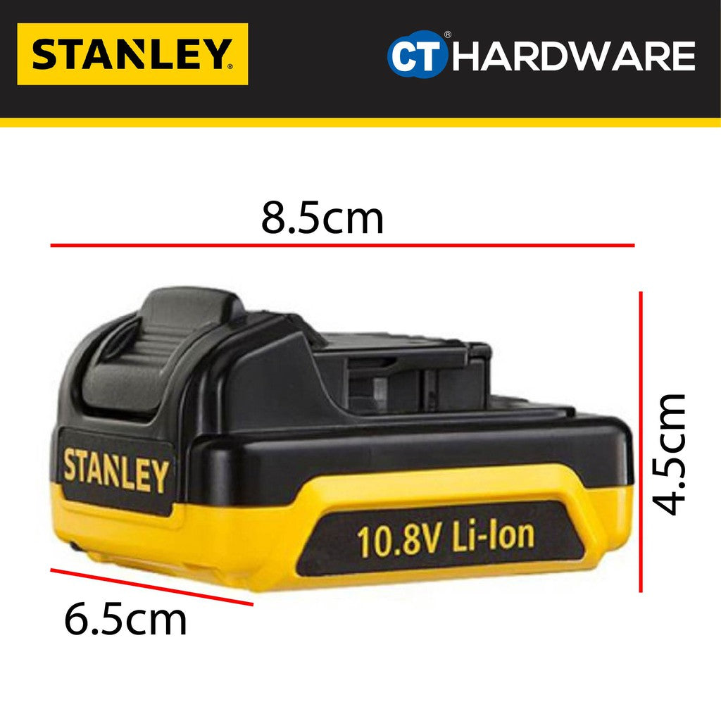 Stanley SCB12S Li-Ion Battery Pack 10.8V/12V 1.5Ah