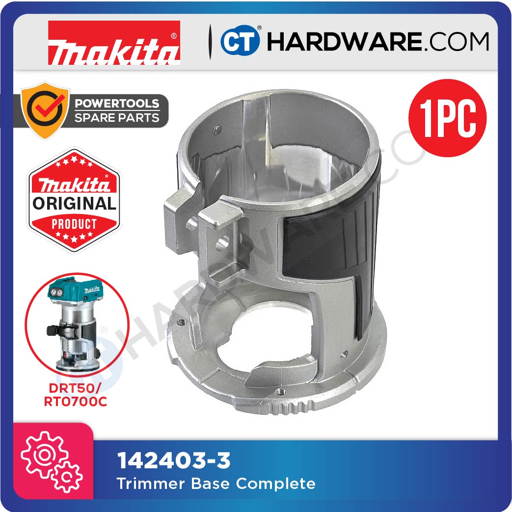 Makita 142403-3 Trimmer Base Complete For RT0700C / DRT50