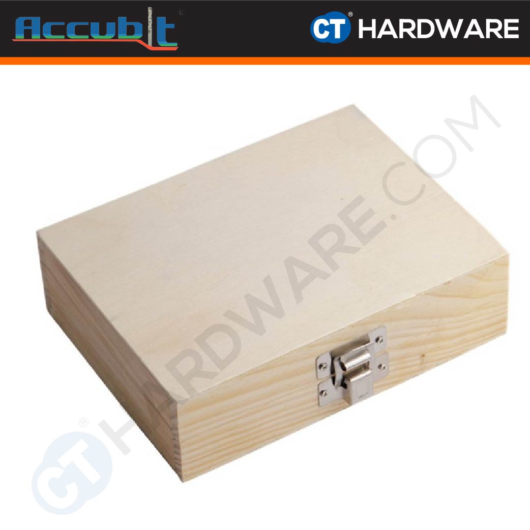 Accubit 146270635 Router Bit Set 12pcs 6.35mm (1/4")