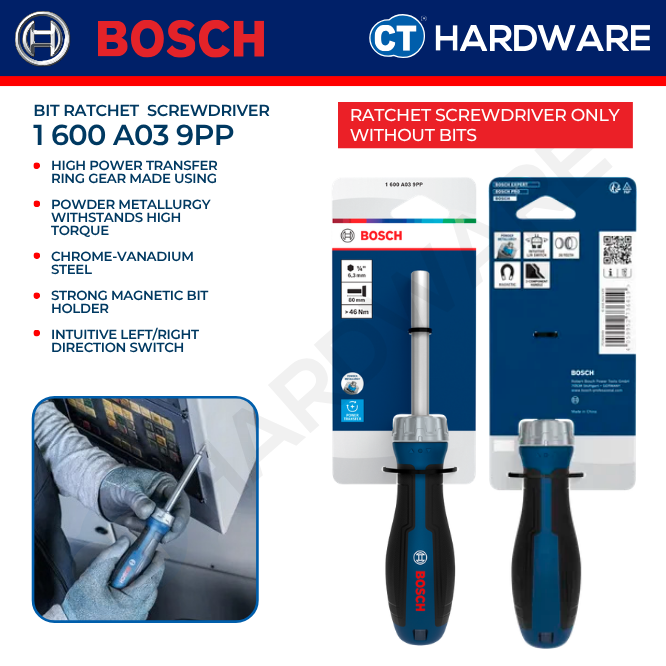 Bosch Bit Ratchet Screwdriver