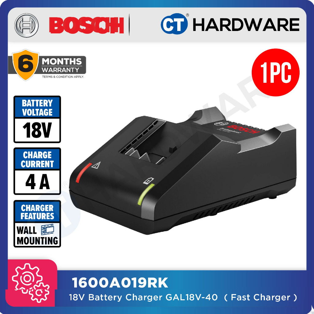 Bosch ProCore 18V Lithium-Ion Battery Packs & Chargers - 1PC