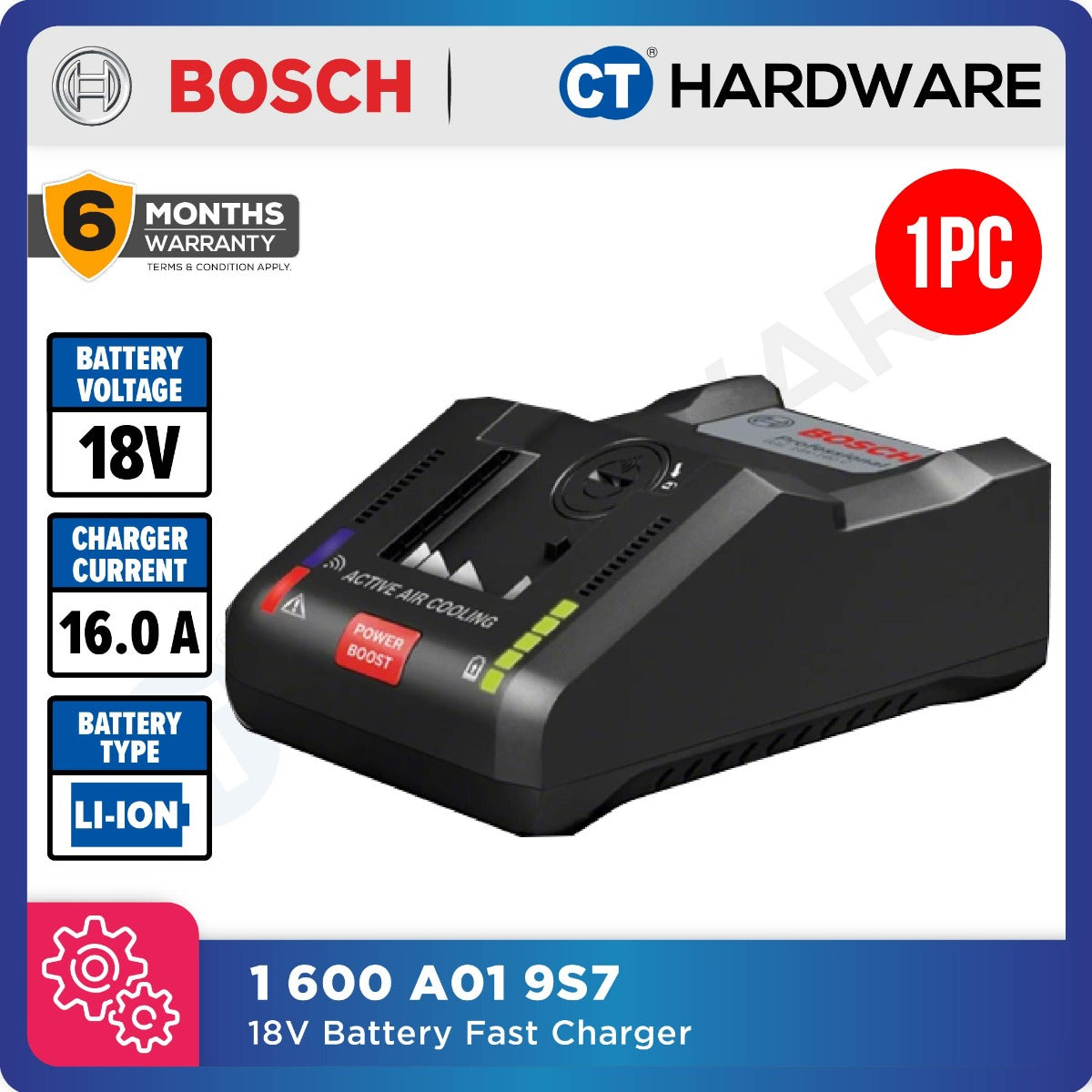 Bosch ProCore 18V Lithium-Ion Battery Packs & Chargers - 1PC