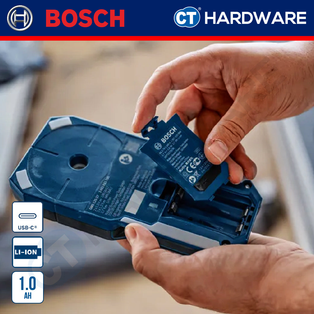 Bosch PRO 1608M00C5D Lithium-Ion Battery Pack BA 3.7V 1.0Ah A