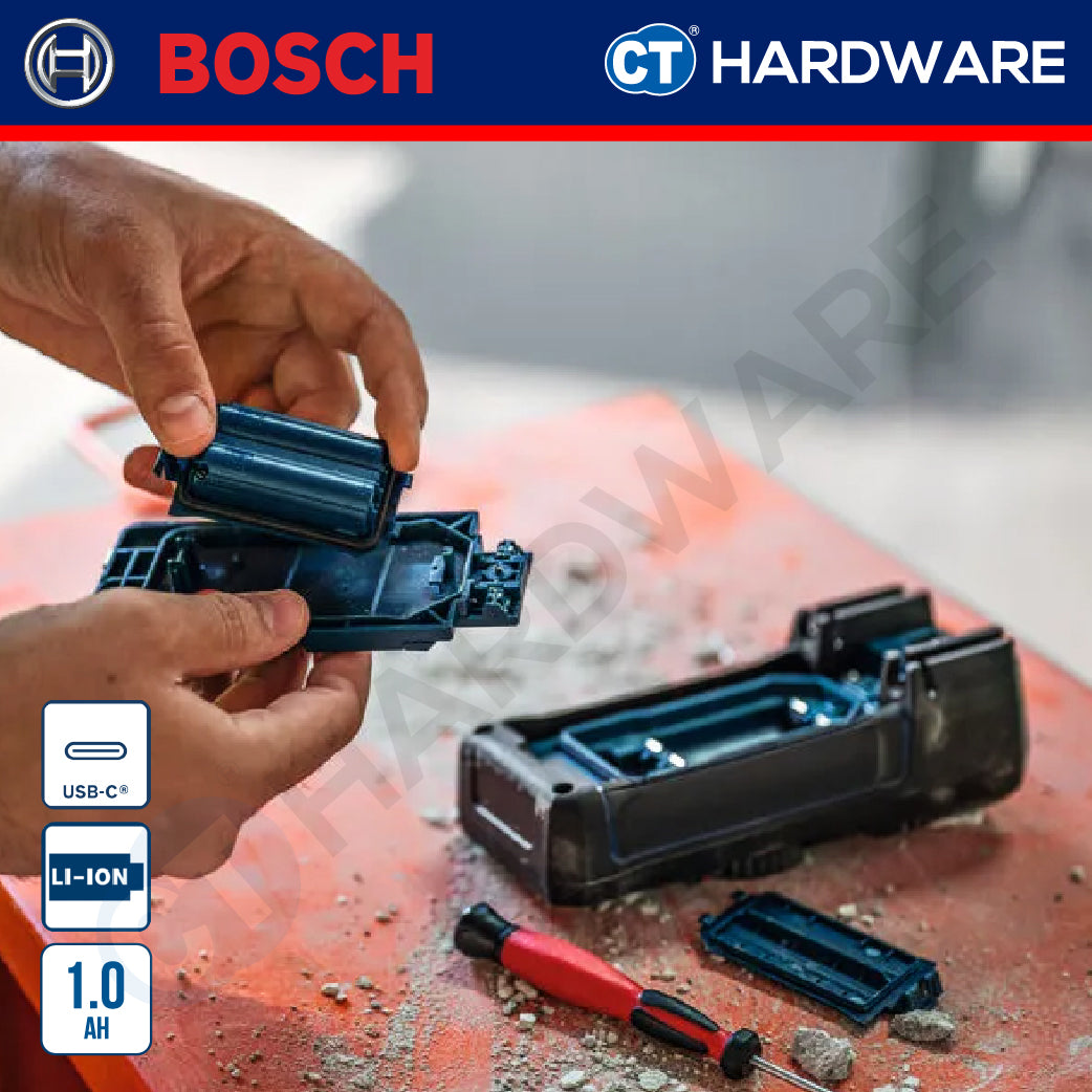 Bosch PRO 1608M00C5D Lithium-Ion Battery Pack BA 3.7V 1.0Ah A