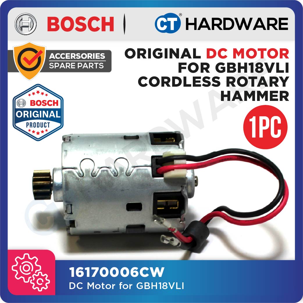BOSCH 16170006CW ORIGINAL DC MOTOR SUITABLE FOR GBH18VLI ROTARY HAMMER