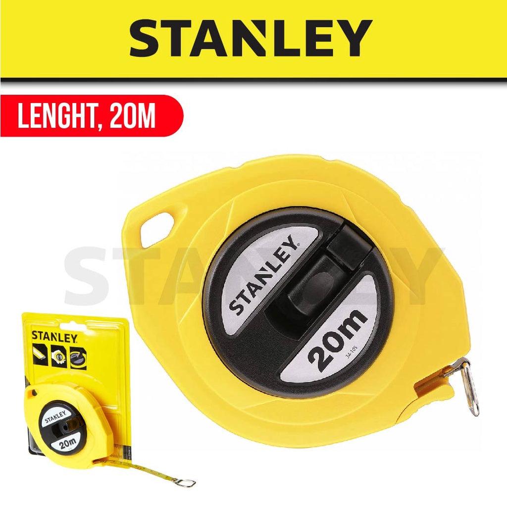 Stanley 0-34-105 / 0-34-108 Steel Long Tape 20m / 30m