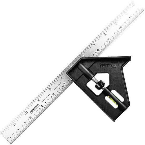 STANLEY 46-012 Plastic Combination Square (12")