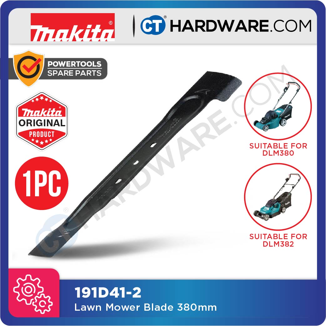 Makita 191D41-2 Replacement Blade 380mm For DLM380 / DLM382 Lawn Mower