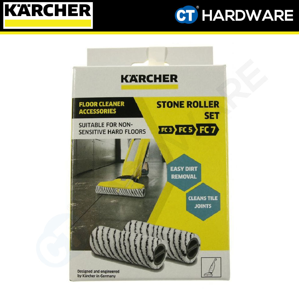 Karcher 20550210 Stone Roller Set For Floor Cleaner FC5 / FC7