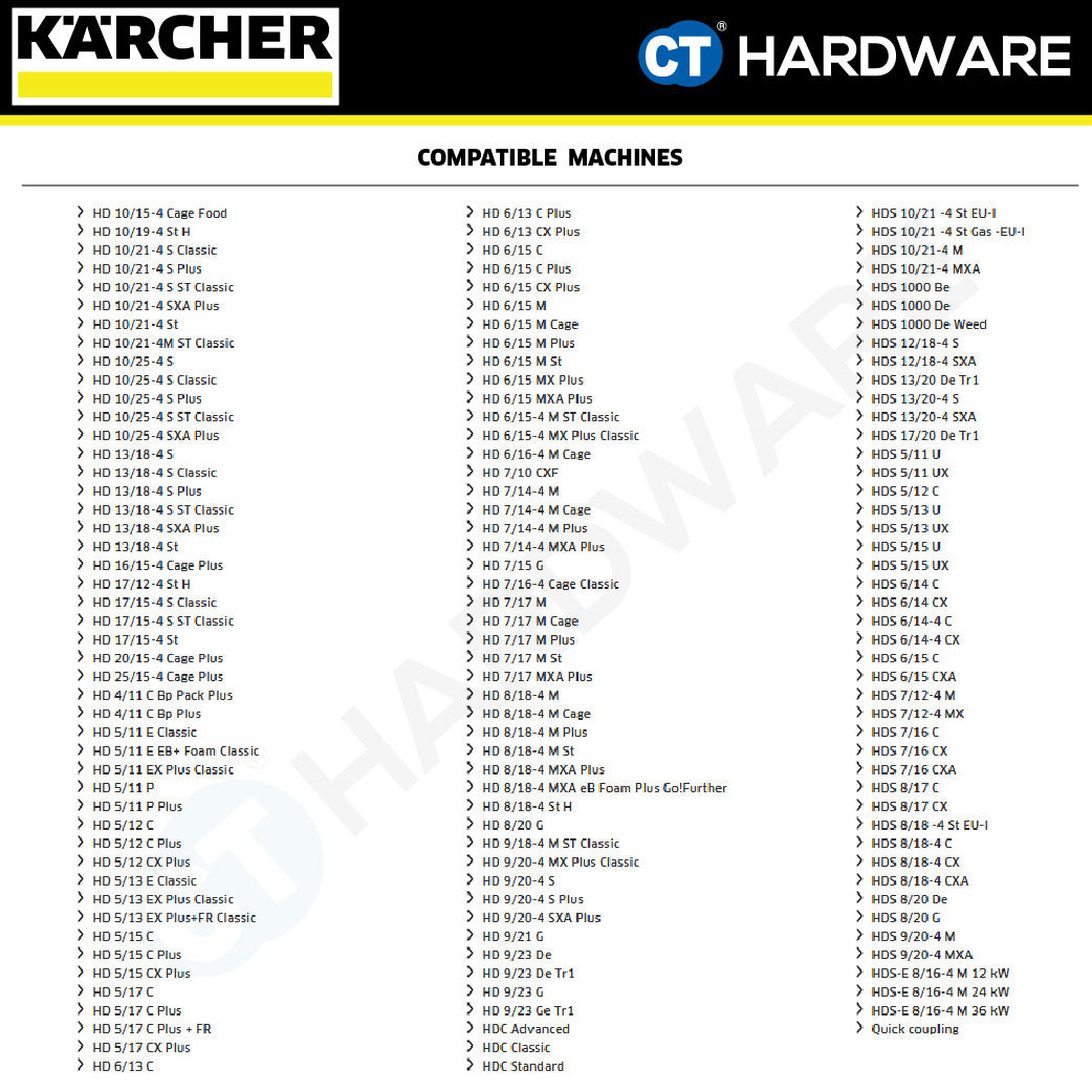 Karcher 21150010 Male Coupling