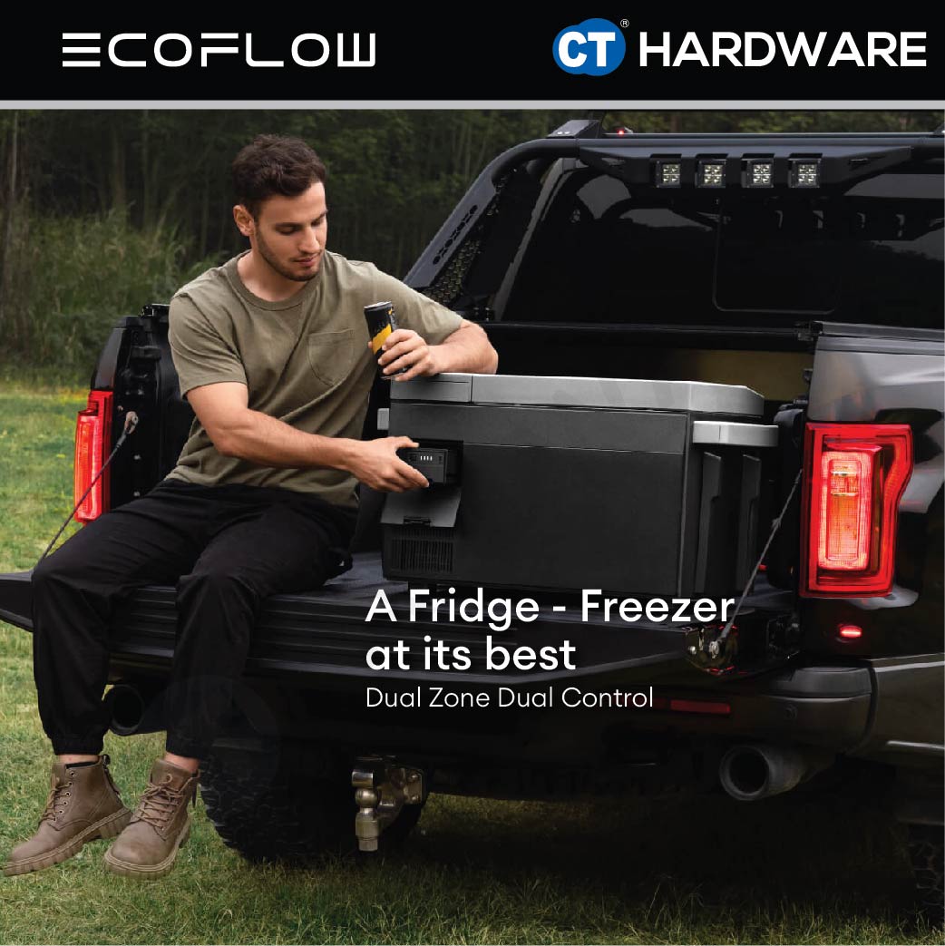 ECOFLOW GLACIER PORTABLE REFRIGERATOR 38L POWER RATING 120W 23KG