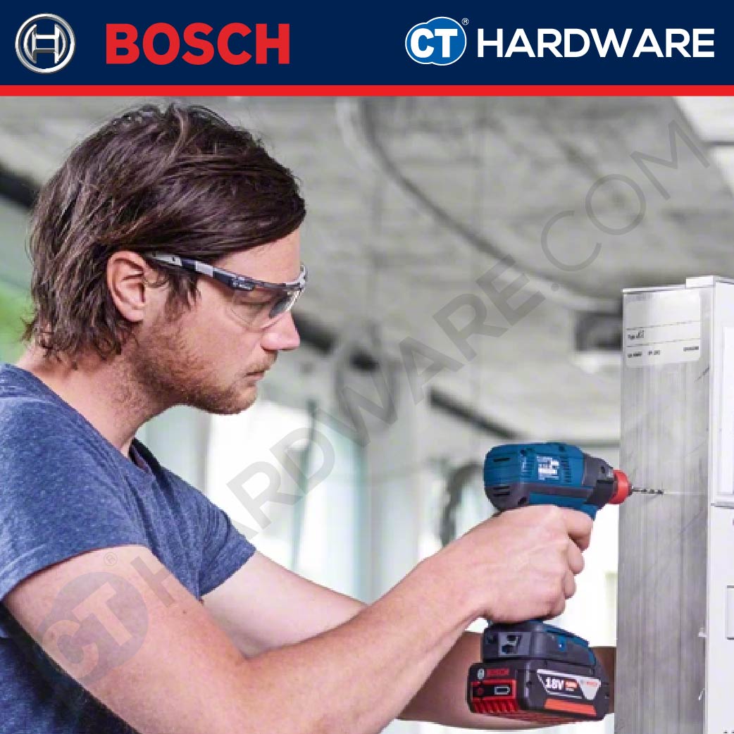 Bosch Impact Control Hex Shank HSS-G Metal Drill Bit 1/4" 2mm - 8mm