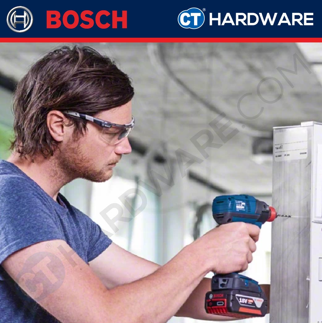 Bosch Impact Control Hex Shank HSS-G Metal Drill Bit 1/4" 2mm - 8mm