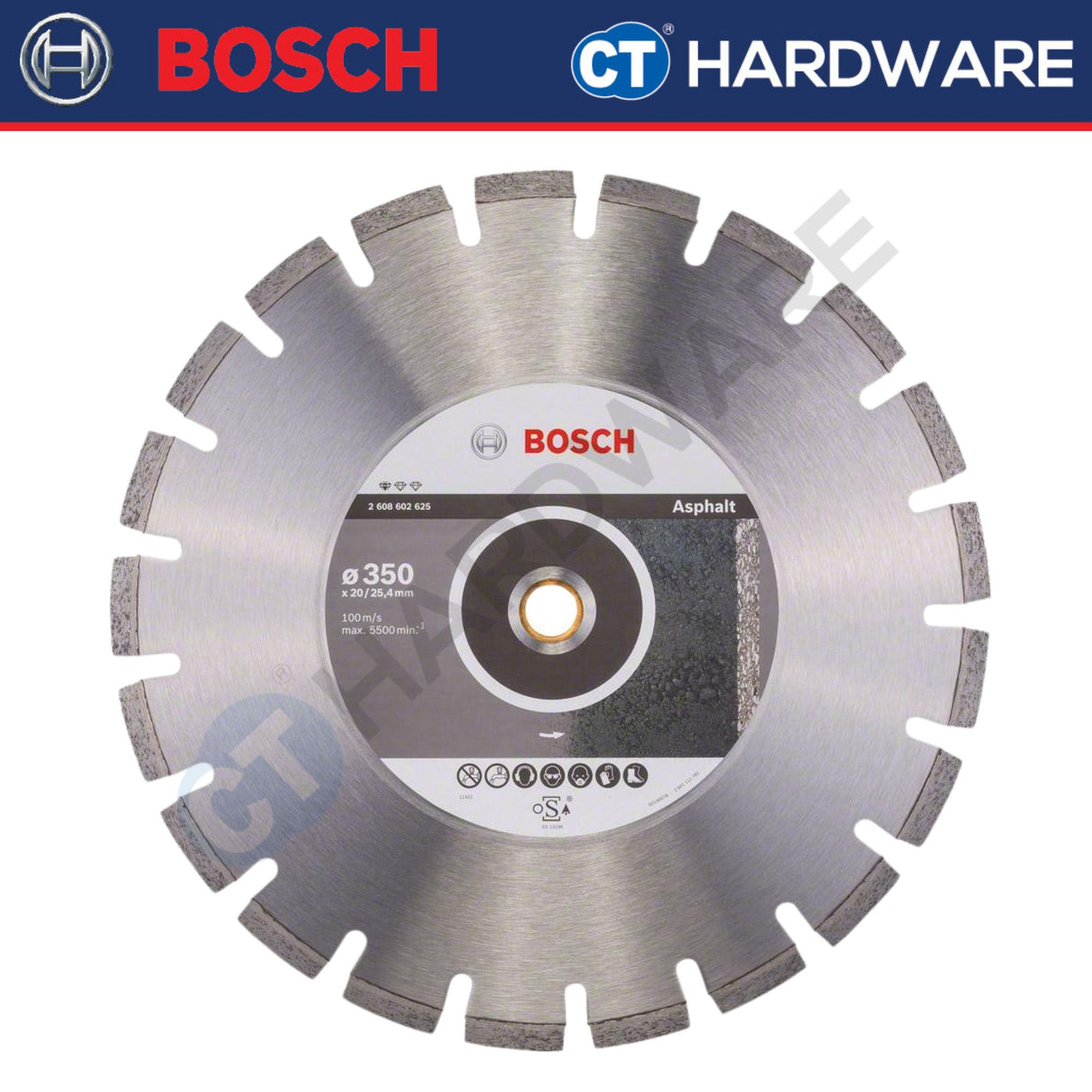 Bosch Diamond Blade For Asphalt 2608602625