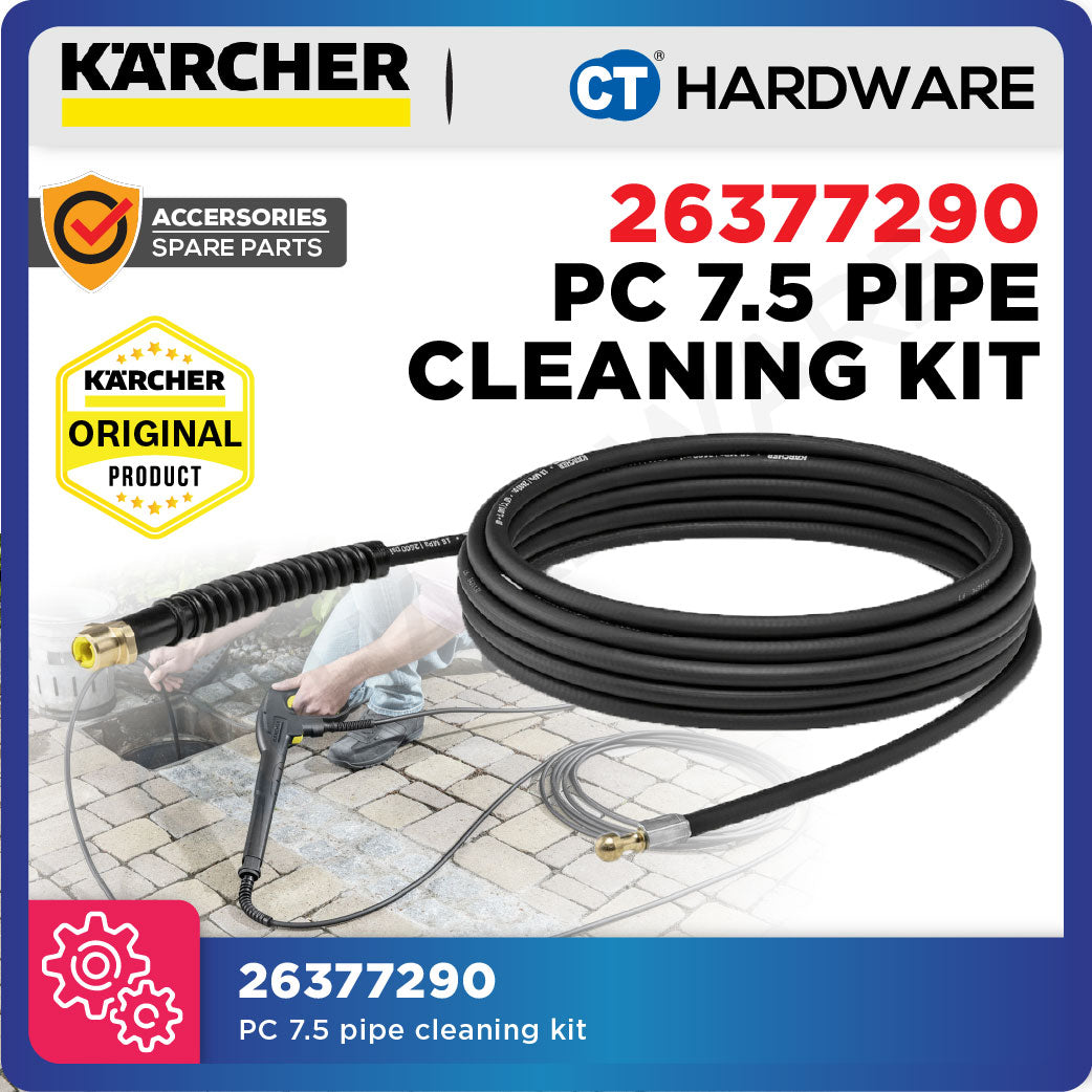 Karcher 26377290 PC 7.5 pipe cleaning kit