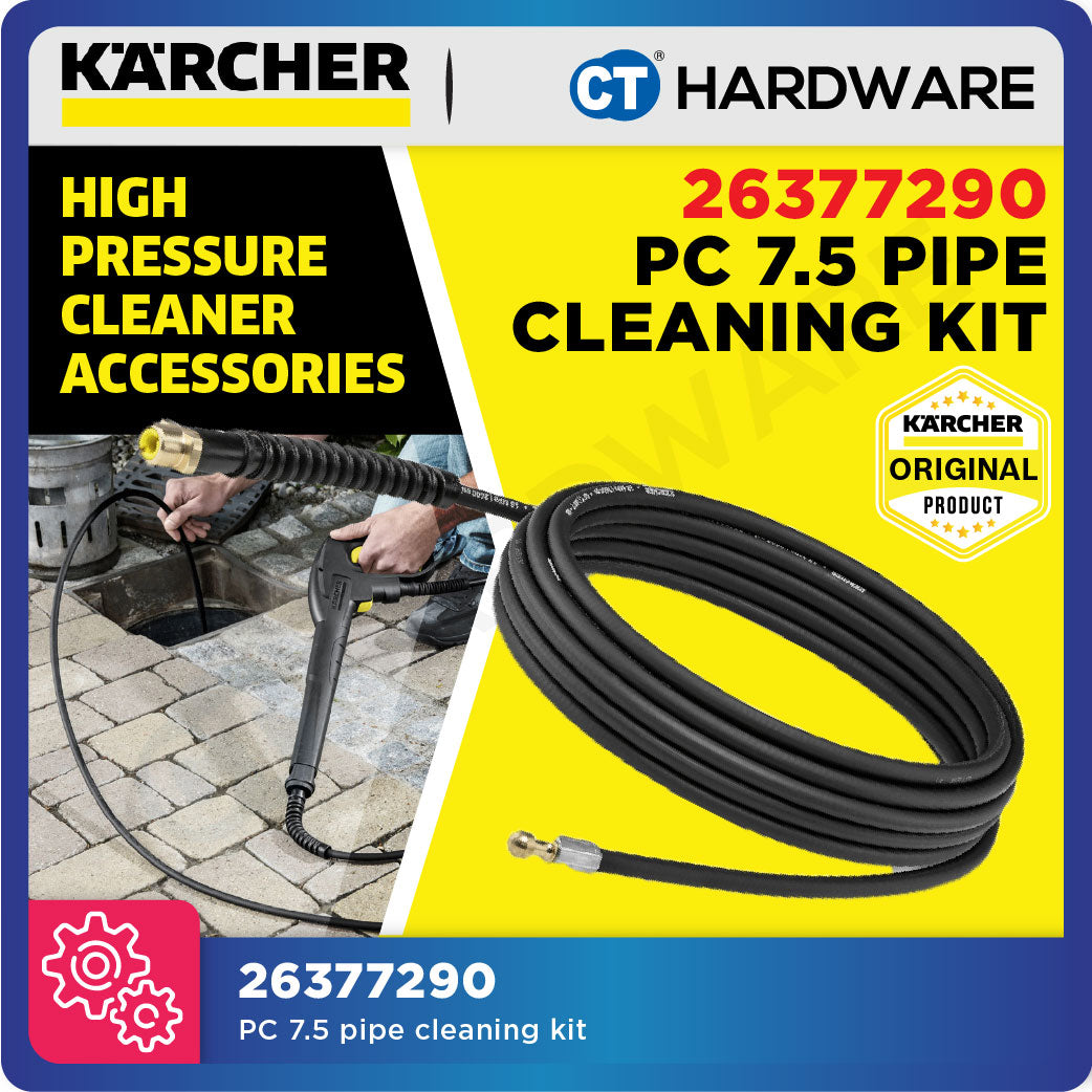Karcher 26377290 PC 7.5 pipe cleaning kit