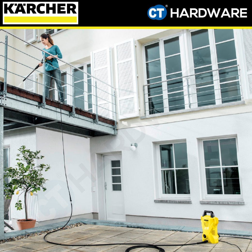 Karcher 26417080 XH 10 QR extension hose Quick Connect rubber