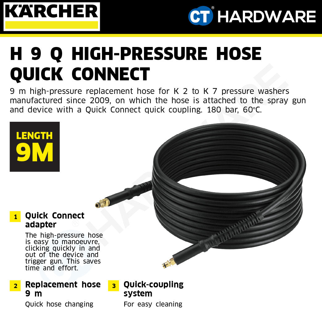 Karcher 26417210 H 9 Q High-Pressure Hose Quick Connect