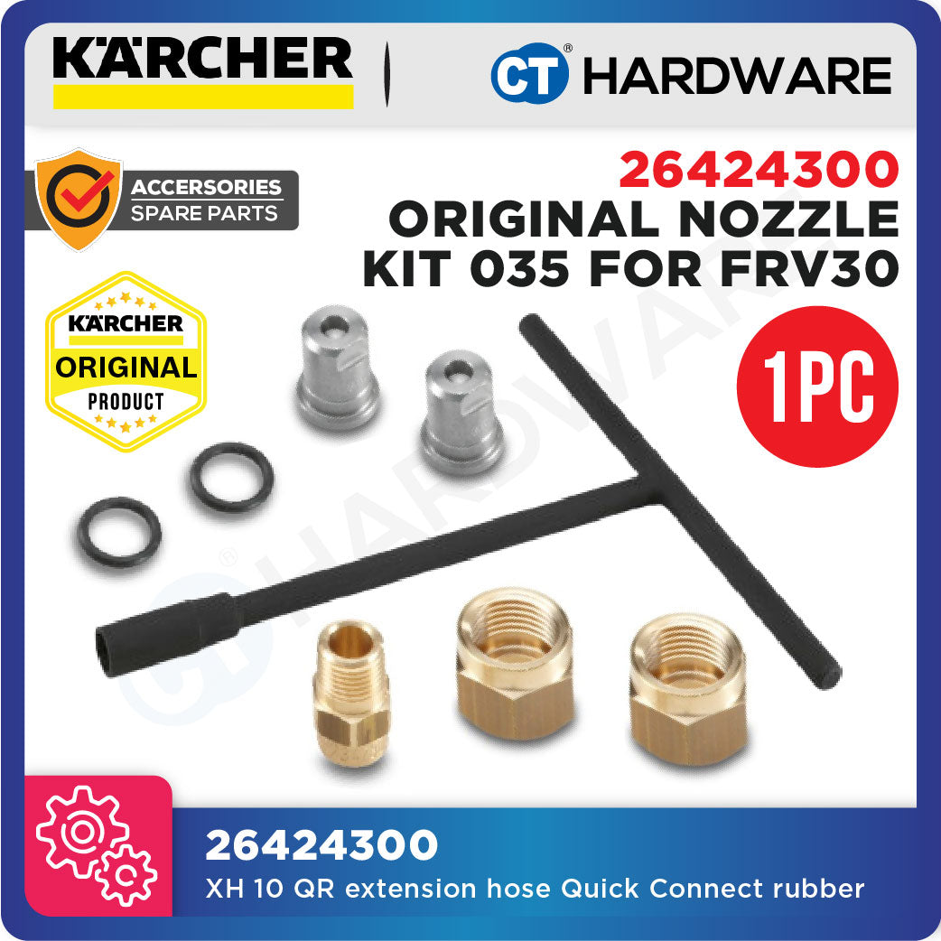 Karcher 26424300 Nozzle kit 035 for FRV 30