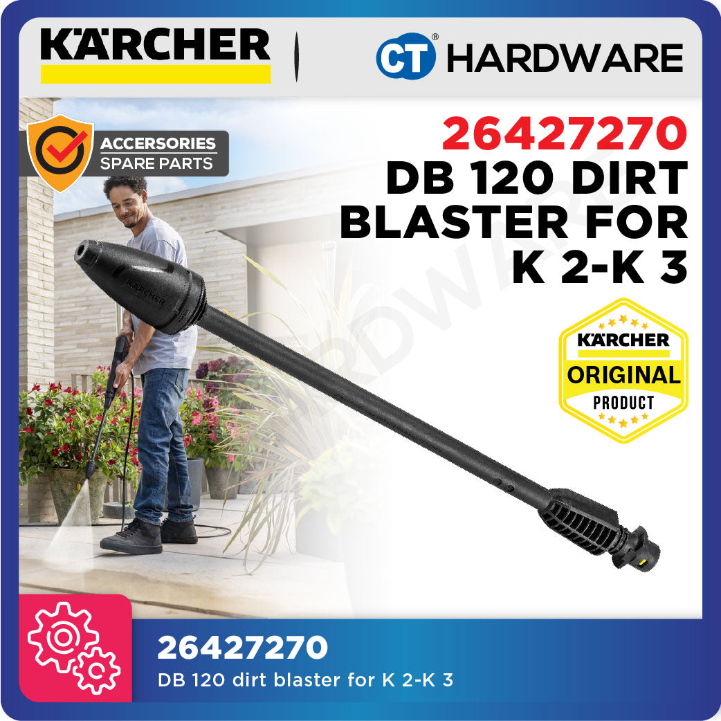 Karcher 26427270 DB 120 dirt blaster for K 2-K 3