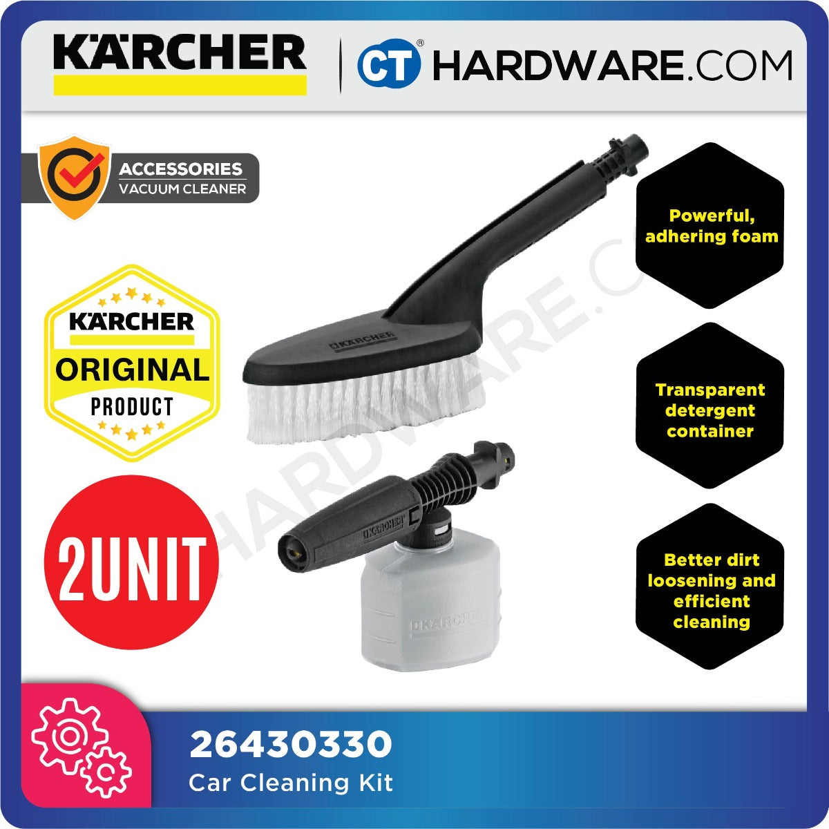 Karcher 26430330 Car Cleaning Kit