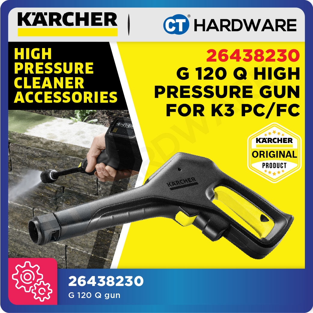 Karcher 26438230 G 120 Q high-pressure gun for all Kärcher K 3 Power Control and Full Control devices