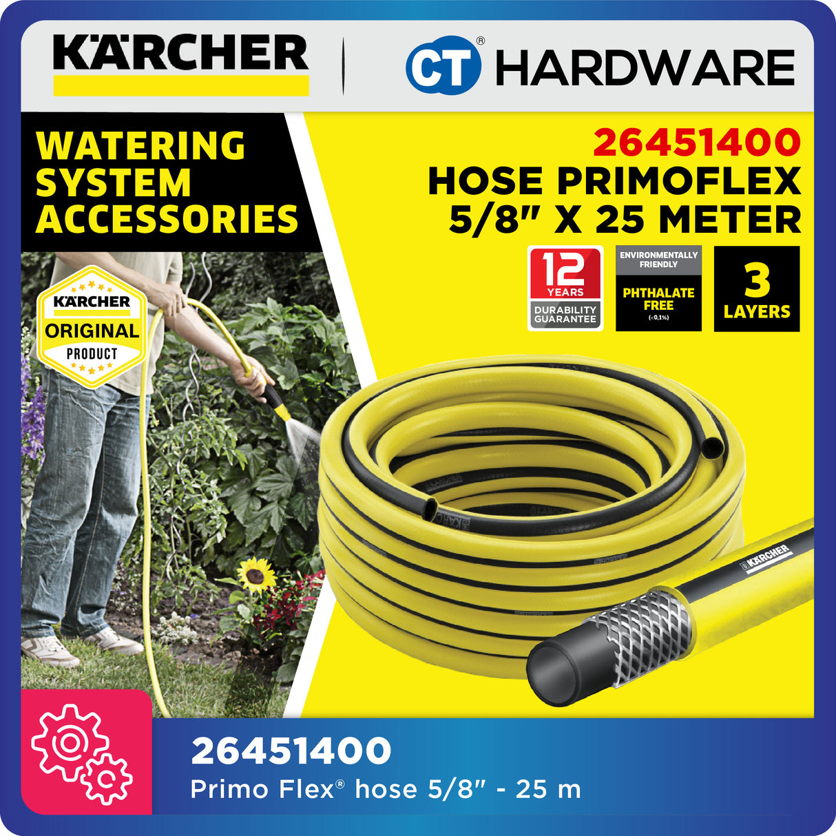 Karcher 26451400 Hose PrimoFlex 5/8 -25M