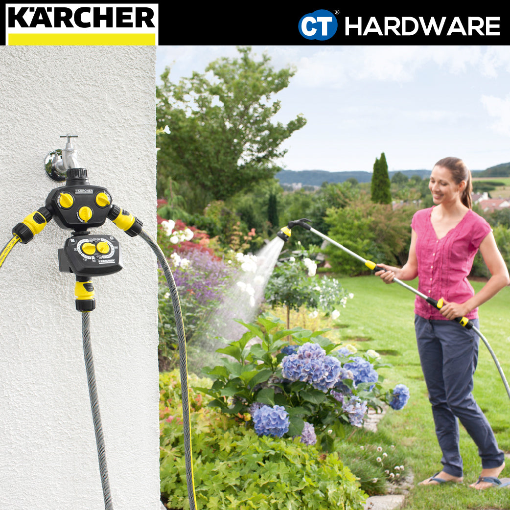Karcher 26451740 Automatic Watering Timer WTA, Manualy Individual Programming 1 min-120 min