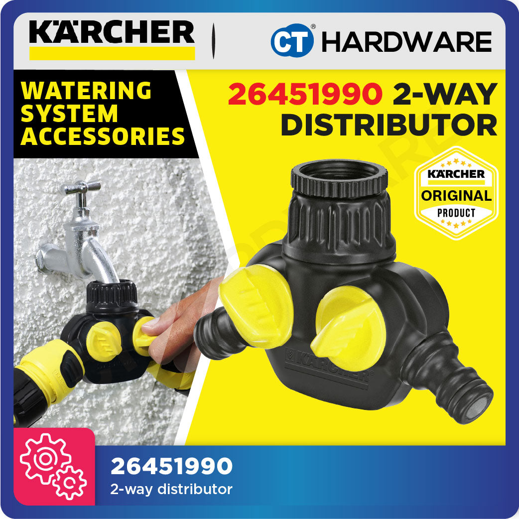 Karcher 26451990 Two Way Tap Adaptor