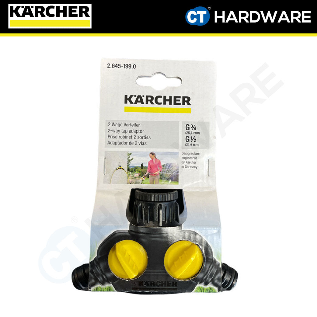 Karcher 26451990 Two Way Tap Adaptor