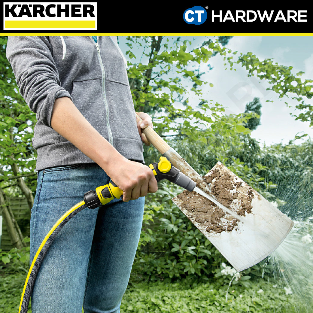 Karcher 26452650 Spray Gun, Spray Pattern Adjustable, Trigger Lock, Water Regulation