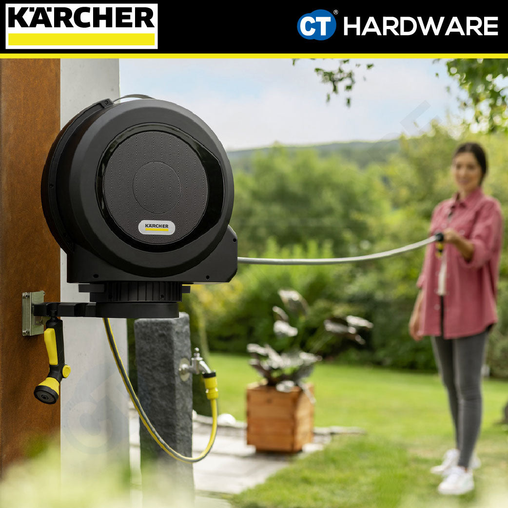 Kärcher 2.645-377.0 HBX 4.15 Automatic Retractable Hose Box Set 15m