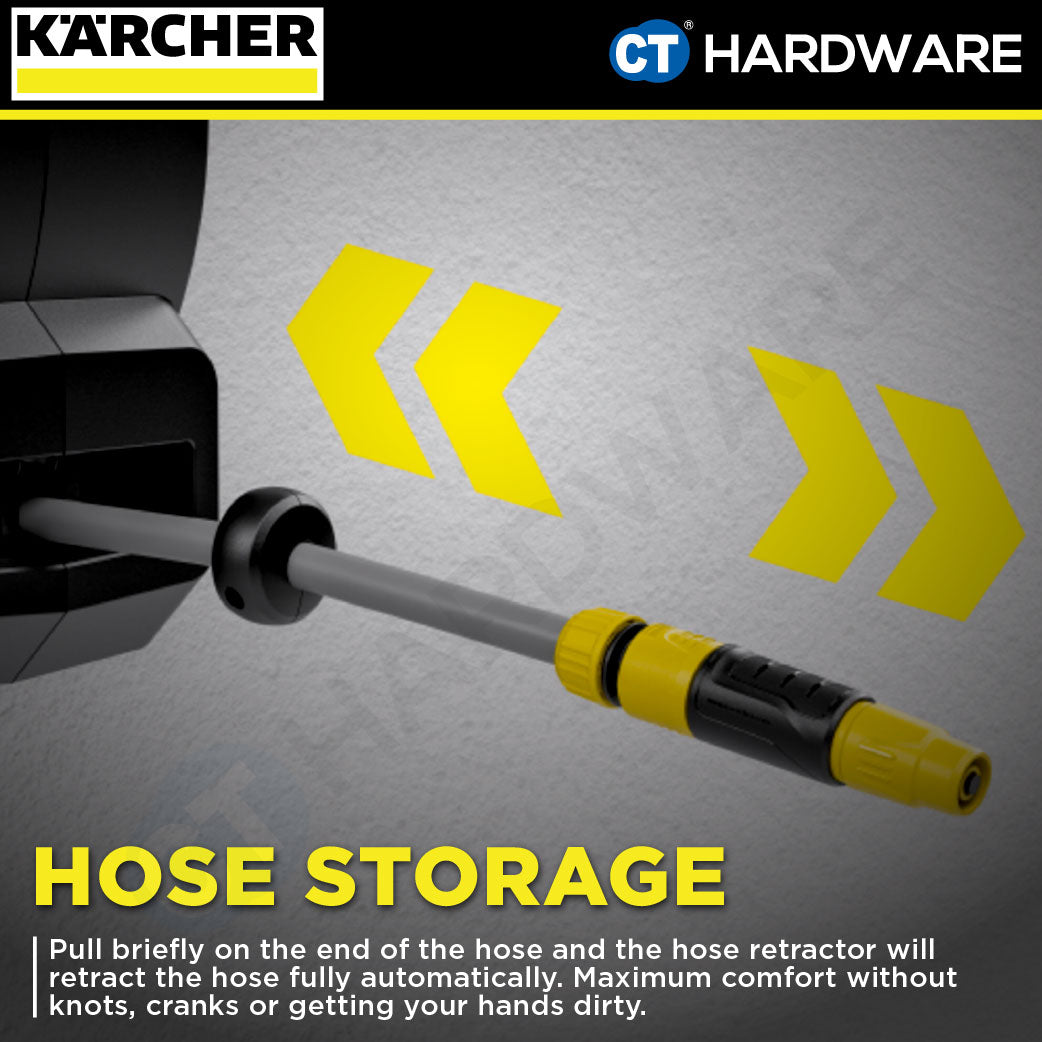 Kärcher 2.645-380.0 HBX 5.30 Automatic Retractable Hose Box Set 30m