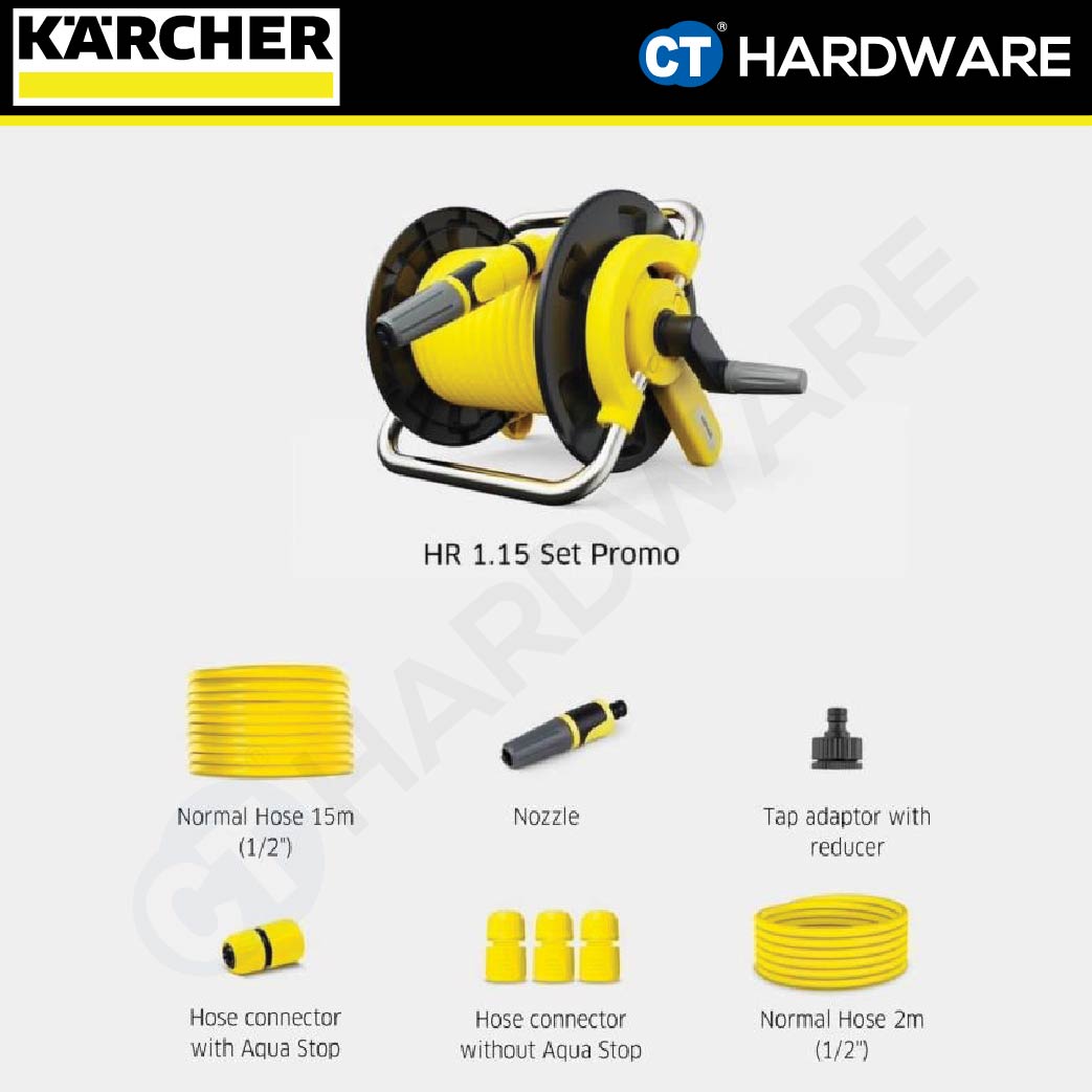 Karcher 26453900 Hose Reel HR1.15 1/2" x 15M
