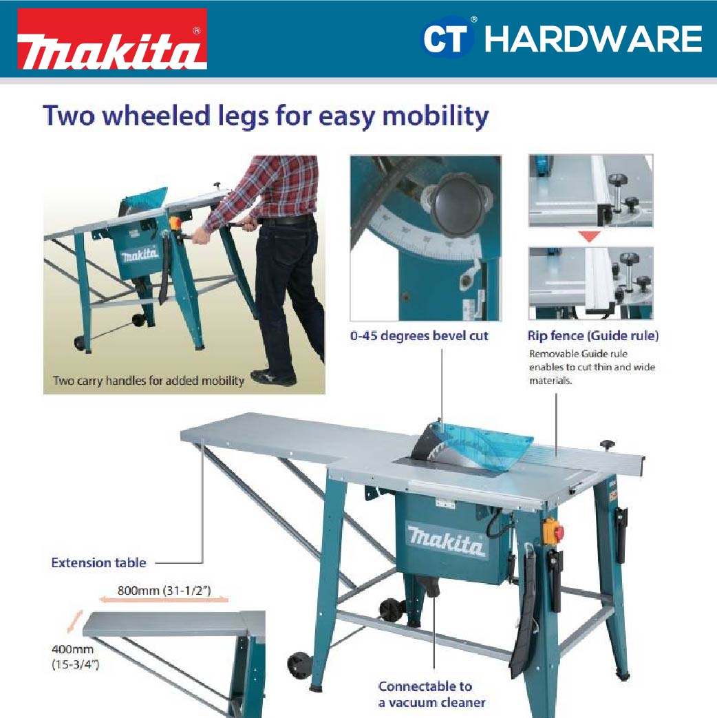 Makita 2712 Table Saw 315mm 2000W