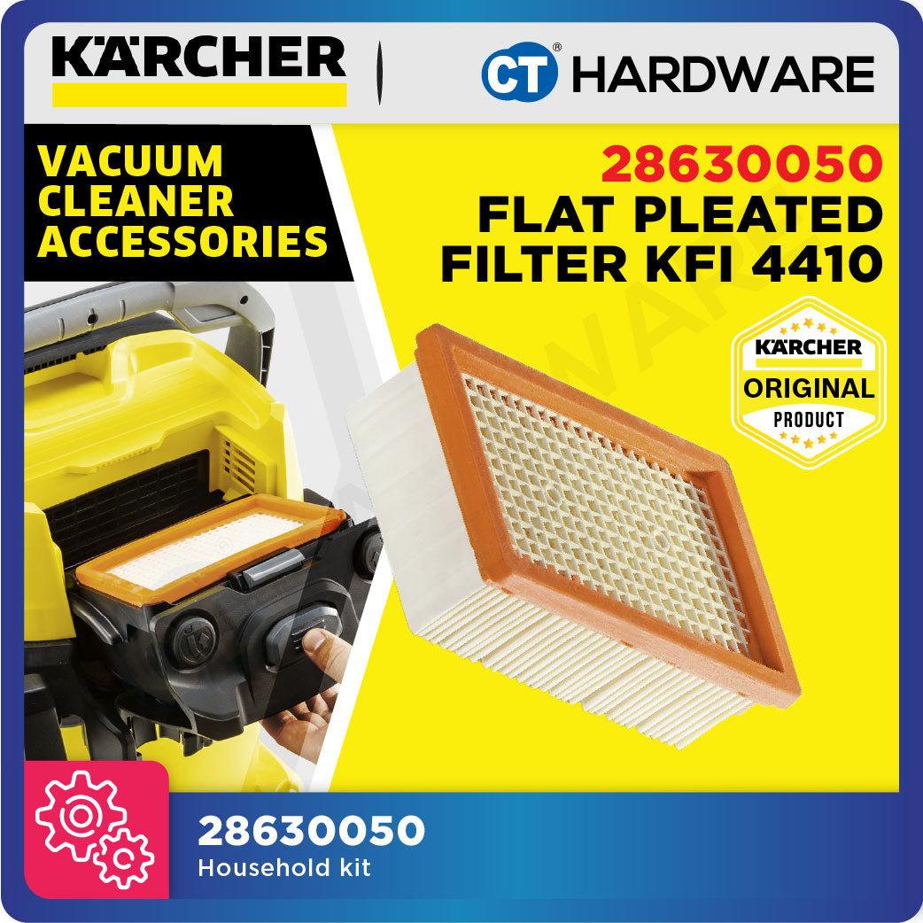 Karcher 28630050 Flat pleated filter KFI 4410