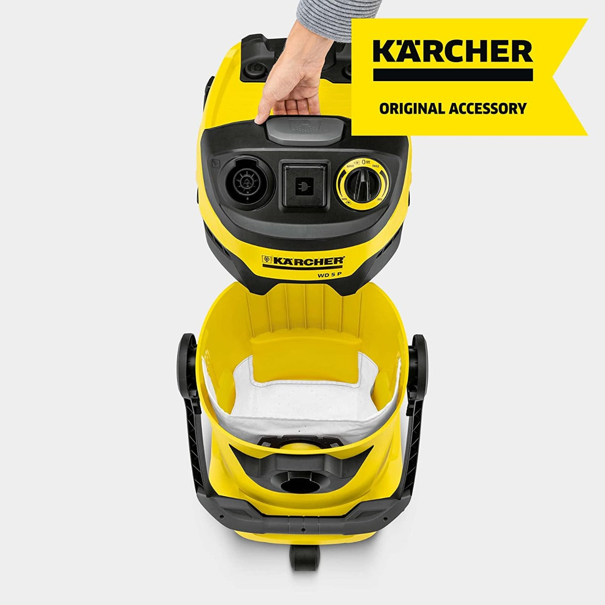 Karcher 28630060 Fleece Filter Bag WD4/MV4 and MV5Premium/WD5Premium