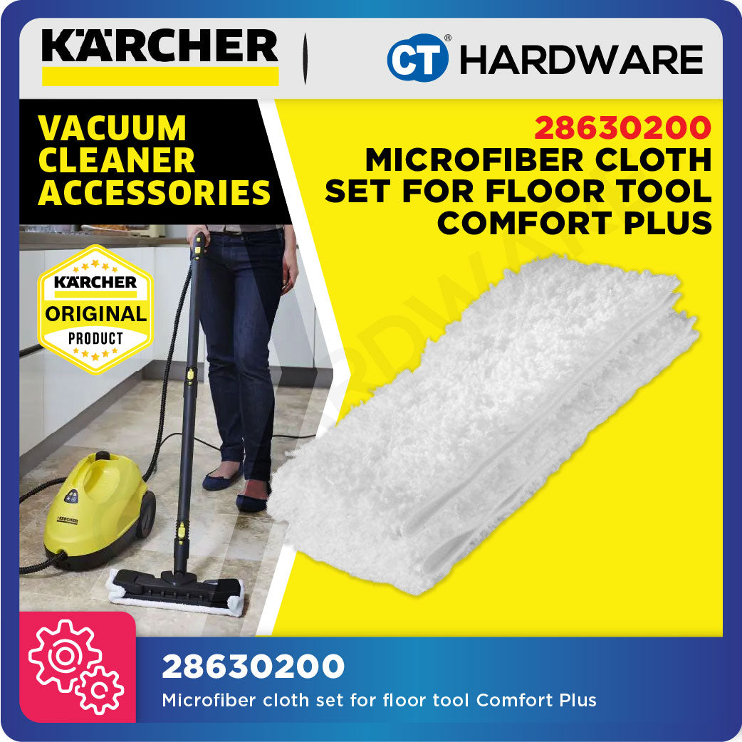 Karcher 28630200 Microfiber cloth set for floor tool Comfort Plus