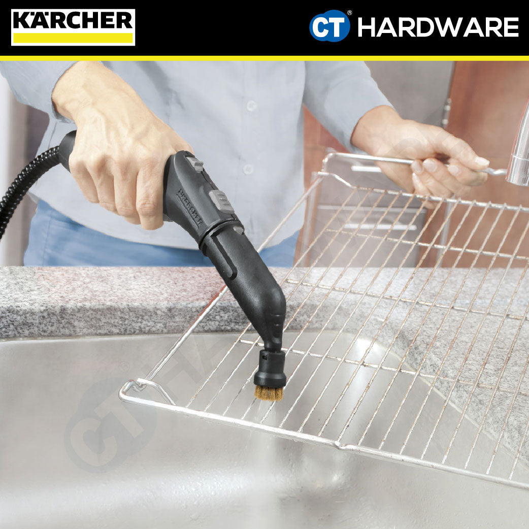 Karcher 28630610 Round brush kit with brass bristles