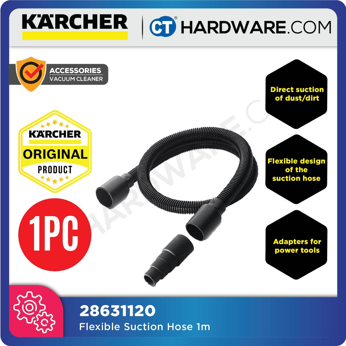 Karcher 28631120 Flexible Suction Hose 1m