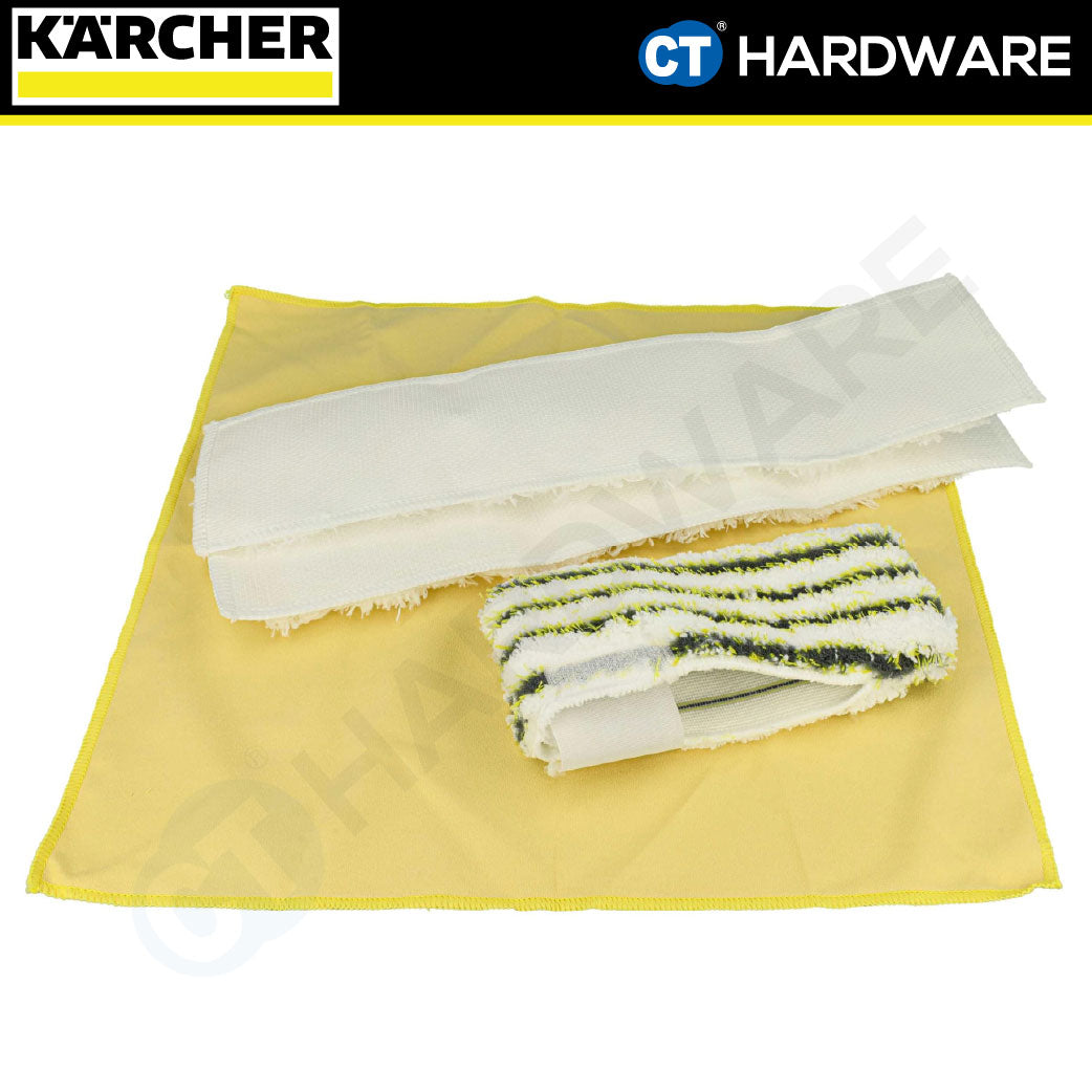 Karcher 28631710 Microfiber Cloth Kit For Bathrooms