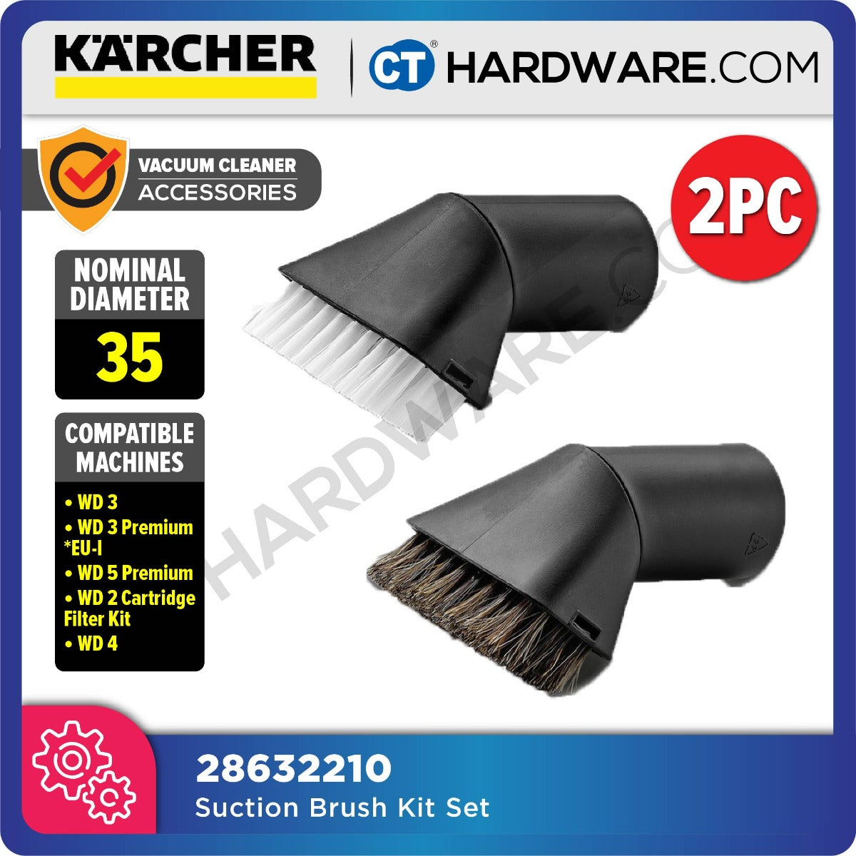 Karcher 28632210 Suction brush kit