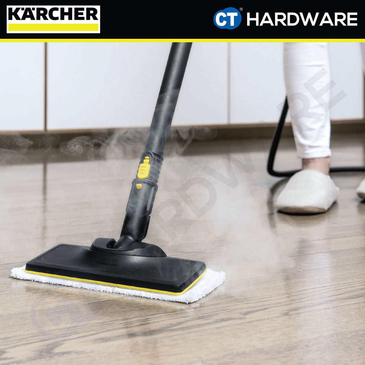 Karcher 28632590 Microfibre Cloth Set For Floor Nozzle EasyFix